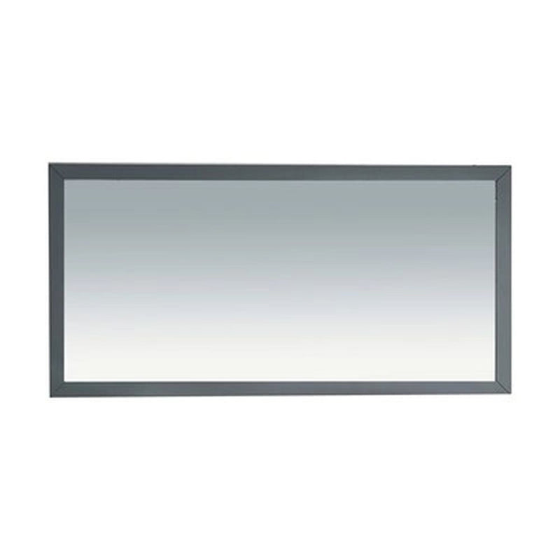 Laviva Sterling 60" Framed Rectangular Maple Grey Mirror 313FF-6030MG