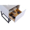 Laviva Alto 24" White Bathroom Vanity with Matte White VIVA Stone Solid Surface Countertop 313SMR-24W-MW