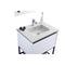 Laviva Alto 30" White Bathroom Vanity with Matte White VIVA Stone Solid Surface Countertop 313SMR-30W-MW