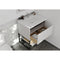 Laviva Alto 30" White Bathroom Vanity with Matte White VIVA Stone Solid Surface Countertop 313SMR-30W-MW