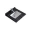 Laviva Forever 24" Single Hole Black Wood Marble Countertop with Rectangular Ceramic Sink 313SQ1H-24-BW