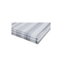 Laviva Forever 36" Single Hole White Stripes Marble Countertop with Rectangular Ceramic Sink 313SQ1H-36-WS