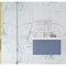 Laviva Vitri 30" Nautical Blue Bathroom Vanity with VIVA Stone Matte White Solid Surface Countertop 313VTR-30NB-MW