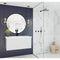Laviva Vitri 36" Cloud White Bathroom Vanity with VIVA Stone Matte White Solid Surface Countertop 313VTR-36CW-MW