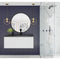 Laviva Vitri 42" Cloud White Bathroom Vanity with VIVA Stone Matte Black Solid Surface Countertop 313VTR-42CW-MB
