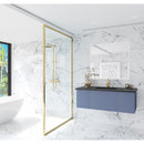 Laviva Vitri 48" Nautical Blue Bathroom Vanity with VIVA Stone Matte Black Solid Surface Countertop 313VTR-48NB-MB