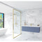 Laviva Vitri 54" Nautical Blue Bathroom Vanity with VIVA Stone Matte White Solid Surface Countertop 313VTR-54NB-MW