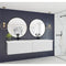 Laviva Vitri 72" Cloud White Double Sink Bathroom Vanity with VIVA Stone Matte White Solid Surface Countertop 313VTR-72DCW-MW