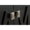 Laviva Wimbledon 24" Espresso Bathroom Vanity with Matte White VIVA Stone Solid Surface Countertop 313YG319-24E-MW