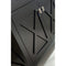 Laviva Wimbledon 60" Espresso Double Sink Bathroom Vanity with Matte Black VIVA Stone Solid Surface Countertop 313YG319-60E-MB