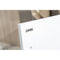 Laviva Wimbledon 60" White Double Sink Bathroom Vanity with Matte White VIVA Stone Solid Surface Countertop 313YG319-60W-MW