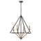 Innovations Lighting Raleigh 4 Light 23.5" Chandelier 331-4CR-BBG