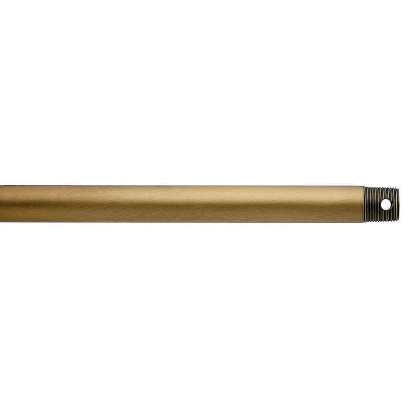 Kichler Dual Threaded 72" Downrod Natural Brass 360006NBR