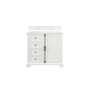 James Martin Providence 36" Single Vanity Cabinet Bright White 238-105-V36-BW