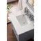 James Martin Palisades 30" Single Vanity Silver Gray with 3 cm Arctic Fall Solid Surface Top 527-V30-SL-3AF