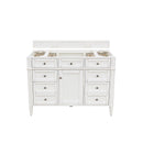 James Martin Brittany 48" Bright White Single Vanity 650-V48-BW