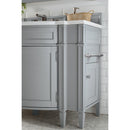 James Martin Brittany 46" Single Vanity Urban Gray with 3 cm Arctic Fall Solid Surface Top 650-V46R-UGR-AF