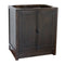 Bellaterra 30" Single Vanity" Brown Ash Finish Cabinet Only 400100-BA