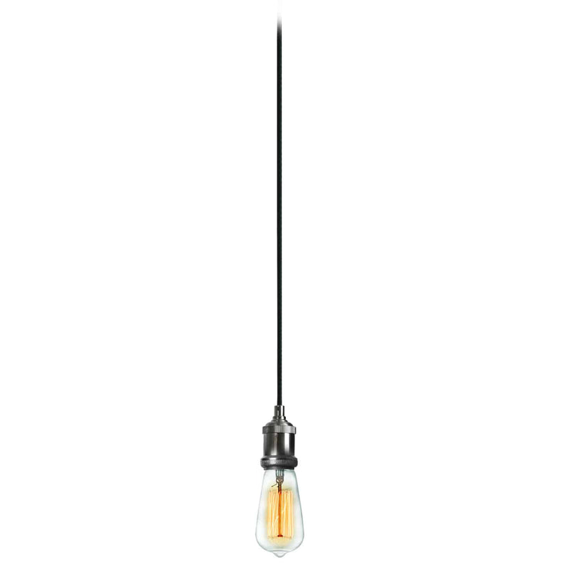 Dainolite 1 Light Pendant Satin Chrome Finish 409-102P-SC