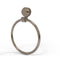 Allied Brass Venus Collection Towel Ring with Dotted Accent 416D-PEW