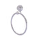 Allied Brass Venus Collection Towel Ring with Groovy Accent 416G-PC