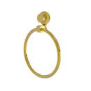 Allied Brass Venus Collection Towel Ring with Twist Accent 416T-PB