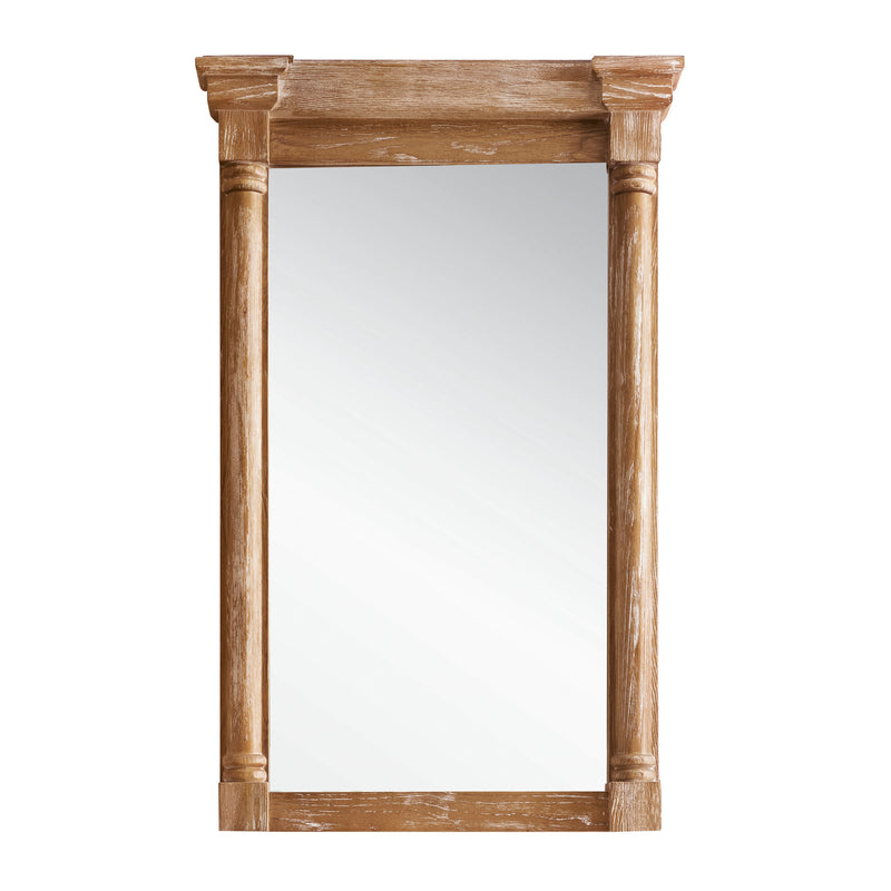 James Martin Providence 26" Single Vanity Cabinet Driftwood with 3 cm Classic White Quartz Top 238-105-V26-DRF-3CLW