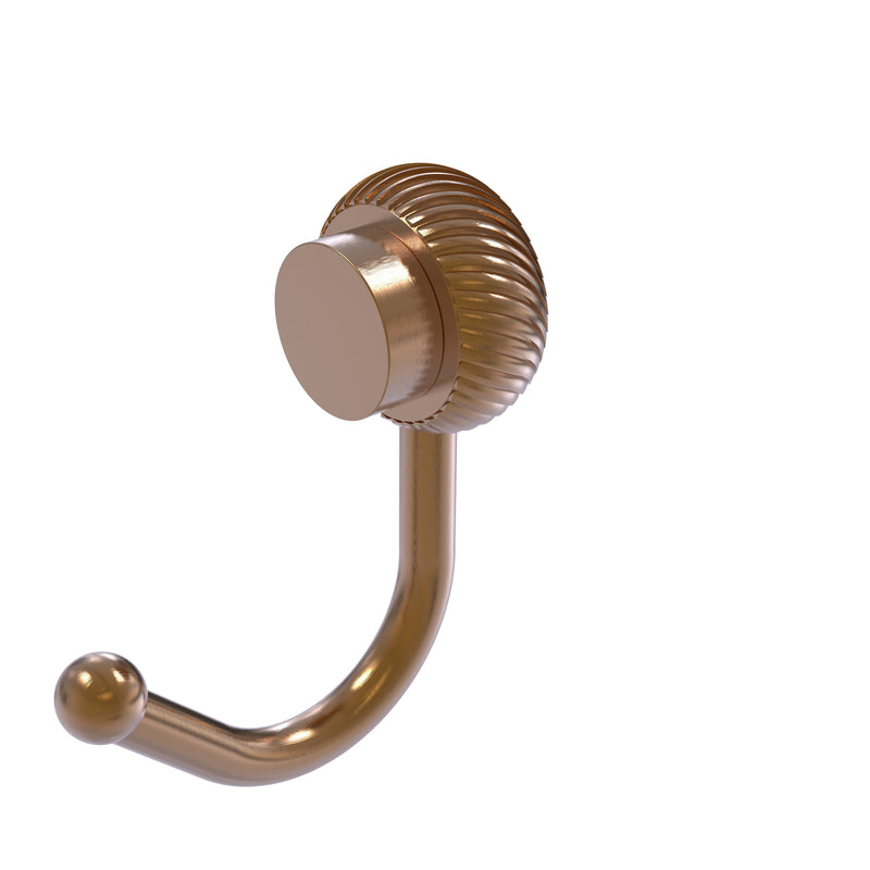 Allied Brass Venus Collection Robe Hook with Twisted Accents 420T-BBR