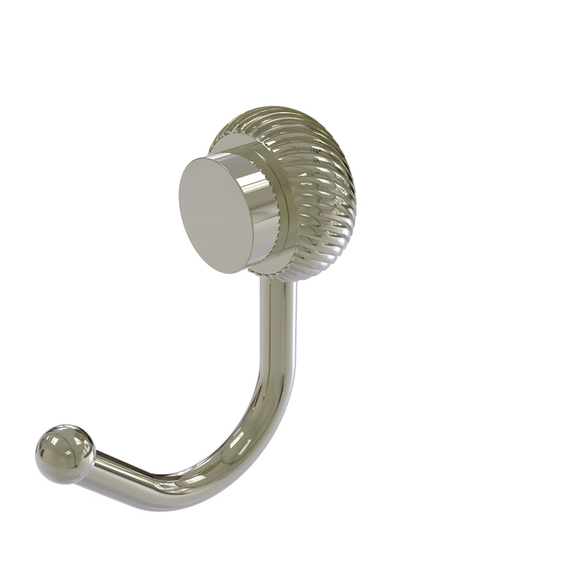 Allied Brass Venus Collection Robe Hook with Twisted Accents 420T-PNI