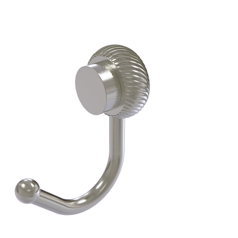 Allied Brass Venus Collection Robe Hook with Twisted Accents 420T-SN
