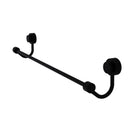 Allied Brass Venus Collection 18 Inch Towel Bar with Groovy Accent 421G-18-BKM