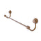 Allied Brass Venus Collection 24 Inch Towel Bar with Twist Accent 421T-24-BBR