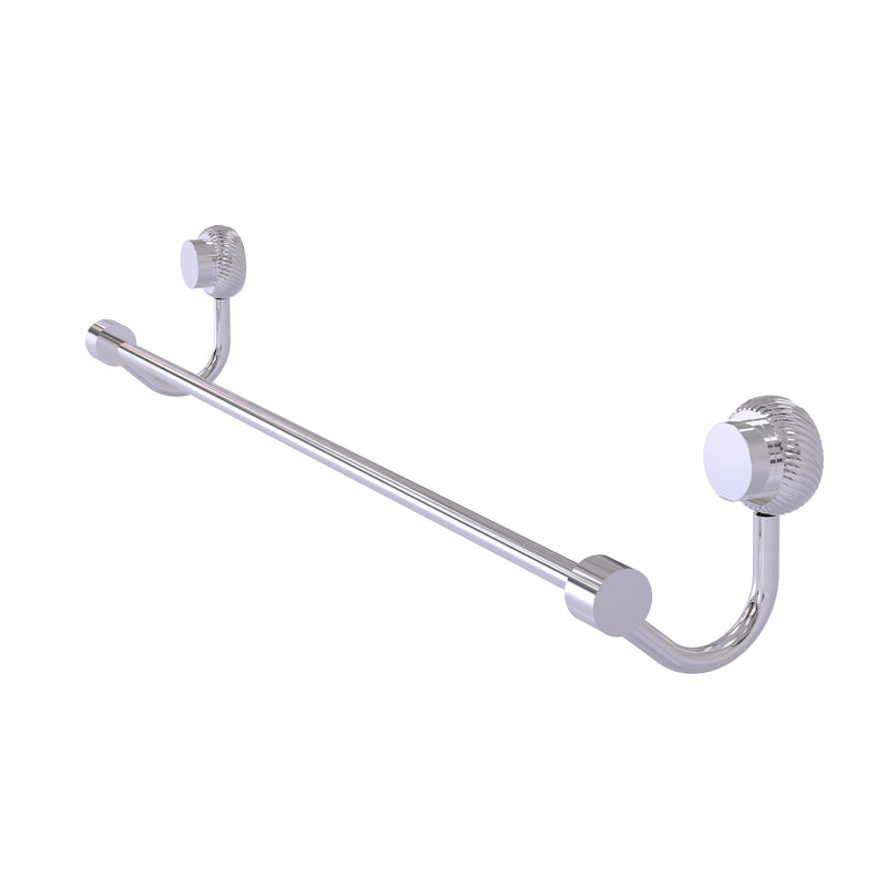Allied Brass Venus Collection 24 Inch Towel Bar with Twist Accent 421T-24-PC