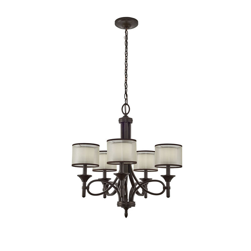 Kichler Lacey 5 Light Chandelier Mission Bronze 42381MIZ