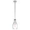 Kichler Everly 13.75" 1 Light Hour Glass Pendant Clear Glass Chrome 42456CHCLR