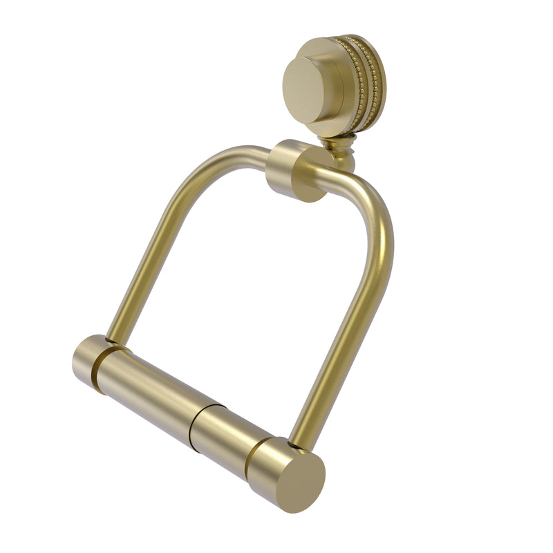 Allied Brass Venus Collection 2 Post Toilet Tissue Holder with Dotted Accents 424D-SBR