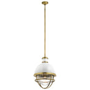 Kichler Tollis 23.75" 1 Light Foyer Pendant Natural Brass 43012NBR