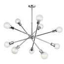 Kichler Armstrong 10 Light Chandelier Chrome 43119CH