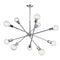 Kichler Armstrong 10 Light Chandelier Chrome 43119CH