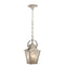 Kichler Hayman Bay 18" 2 Light Pendant Clear Seeded Glass Distressed Antique White 43258DAW