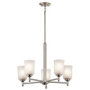 Kichler Shailene 5 Light Chandelier Brushed Nickel 43671NI