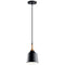 Kichler Danika 1 Light Mini Pendant Black 43682BK