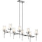 Kichler Alton 46" 8 Light Linear Chandelier 43696CH