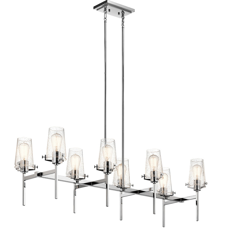 Kichler Alton 46" 8 Light Linear Chandelier 43696CH