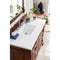 James Martin Brookfield 48" Warm Cherry Single Vanity with 3 cm Classic White Quartz Top 147-114-5286-3CLW