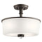 Kichler Joelson 3 Light Semi Flush Olde Bronze 43926OZ