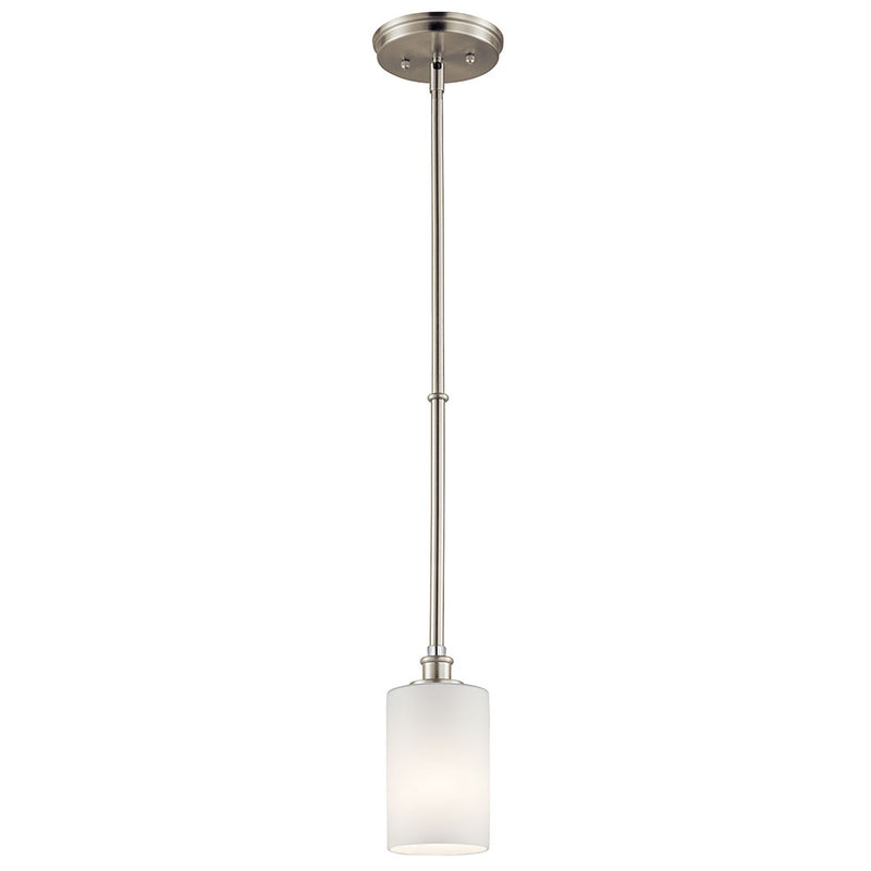 Kichler Joelson 1 Light Mini Pendant Brushed Nickel 43927NI