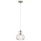 Kichler Riviera 8.75" 1 Light Mini Pendant Brushed Nickel 43956NI