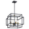 Kichler Taubert 4 Light Pendant Black 43984BK