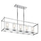 Kichler Crosby 5 Light Linear Chandelier Chrome 43995CH